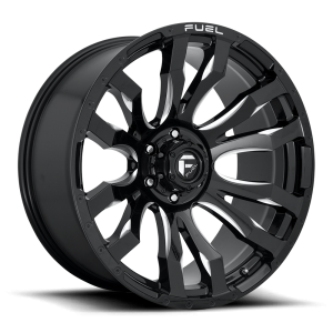 Fuel Blitz Gloss Black Milled